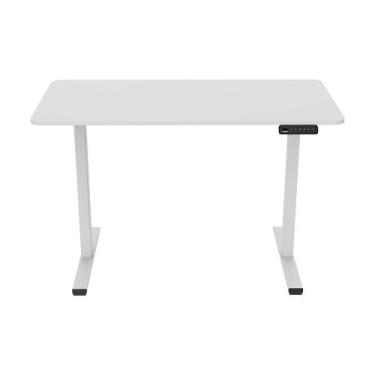 Imagem de Mesa de Escritório FlexiSpot com Regulagem de Altura, Branca - FQ2-WW-