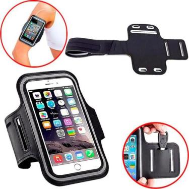Imagem de Braçadeira esportiva bolsa de braço para celular - elite