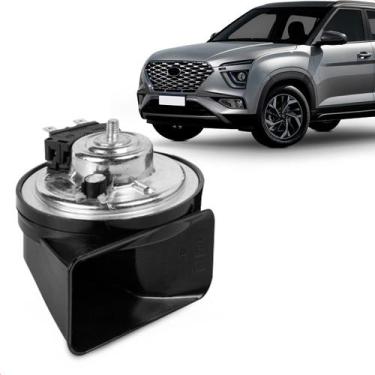 Imagem de Buzina Automotiva Fiamm Creta Novo 2022 a 2024 Am80sx L Conector Kum G
