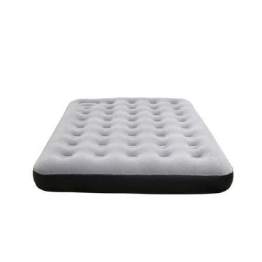 Imagem de Colchao inflavel aveludado para casal fit ecologic ate 200kg nautika -