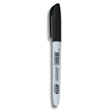 Imagem de Marcador De Quadro Branco Slim 2.0 Lyke Preto