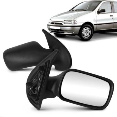 Imagem de Retrovisor Externo Espelho Lateral Palio G1 1996 a 2000 2 Portas Fixo 