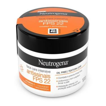 Imagem de Creme Facial Neutrogena Antissinais FPS 22 Oil Free 100g - Johnson & J