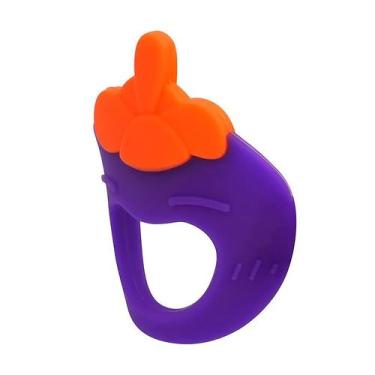 Imagem de Mordedor de Silicone Funny Fruit Ameixa Baby BB1236 - Multikids - MULT