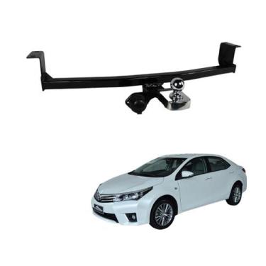 Imagem de Engate toyota corolla 2014 ate 2019 fixo volpato completo