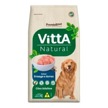 Imagem de Ração Seca Premier Vitta Natural para cães adultos sabor frango e cere