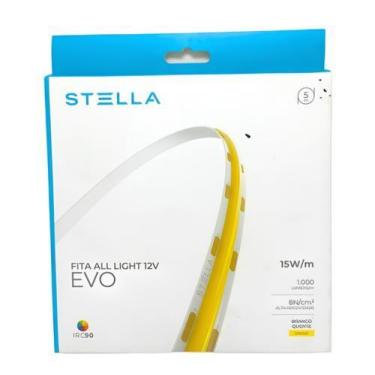 Imagem de Fita led all light evo 12v 15w/m 3000k stella stl24824/30