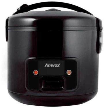 Imagem de PANELA ELETRICA ARROZ  AMVOX  6 Xícaras 110V Preta , 110V