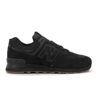 Imagem de Tênis New Balance 574 V2 Masculino, 40, Preto, Marrom