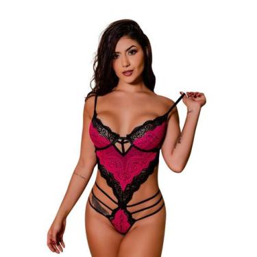Imagem de Lingerie Body Kylie em Renda com Aro de Sustentação - Universo Feminin