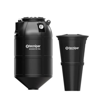 Imagem de Kit Biodigestor Esgoto 750l + Leito Secagem 180l Tecnipar