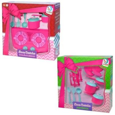 Imagem de Doce cozinha fogãozinho brinquedo - Cardoso Toys