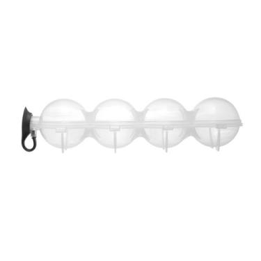 Imagem de Forma De Gelo Redondo Ball 4 Espaços Plástico 250ml E Tampa - LYOR