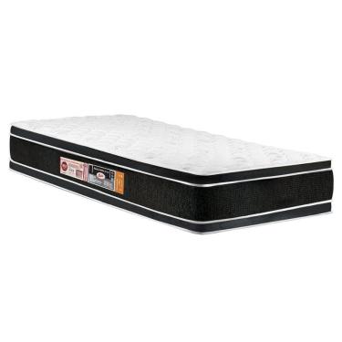 Imagem de Colchão Solteiro Espuma D33 Black White Air Double Face Euro Pillow (88x188x27) - Castor