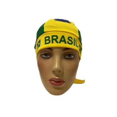 Imagem de Bandana Brasil Malha Adulto - BAZAR IMPORT
