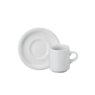 Imagem de Xicara Café Com Pires 90ml Porcelana Schmidt - Mod. Arizona 050