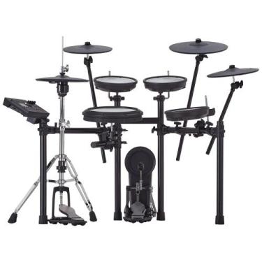 Imagem de Bateria Eletrônica Roland TD-17KVX2 de 10 Peças com Rack MDS-Compact, 