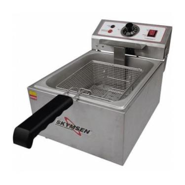 Imagem de Fritadeira eletrica industrial fe-10-n 5 litros inox skymsen, 220V