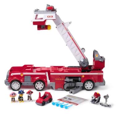 Imagem de SUNNY, Patrulha Canina, Caminhão Bombeiro Ultimate, Fire Truck - 3 figuras