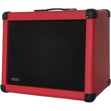 Imagem de Amplificador Guitarra Steel 70GT 50W RMS falante 10 Pol. Vermelho Bivo