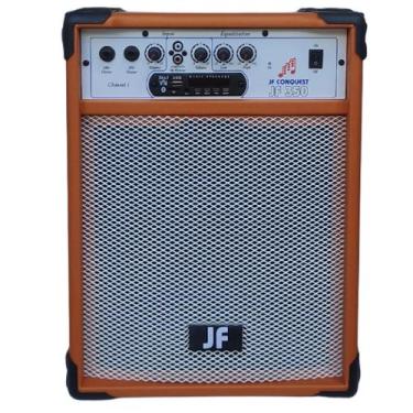 Imagem de Caixa Som Amplificada JF 350 40W RMS 8 Pol. Violão Guitarra Mic Blueto