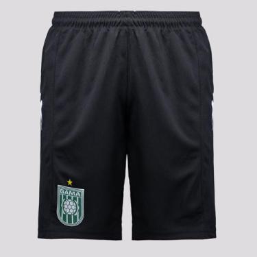 Imagem de Calção Kappa Gama Treino Comissão 2025 Preto, M