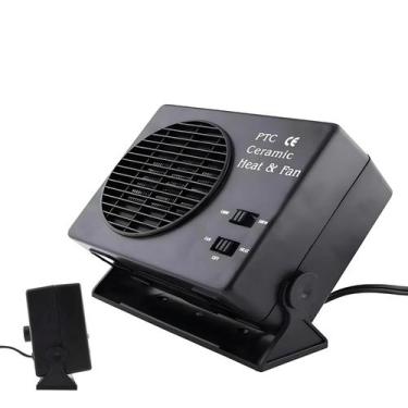 Imagem de Ventilador Portátil Para Carro, Aquecedor E Resfriador Cerâmico 12V 15