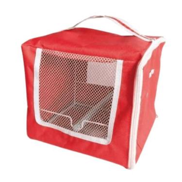 Imagem de Bolsa de Transporte para Calopsitas cor Vermelho - Animalissimo
