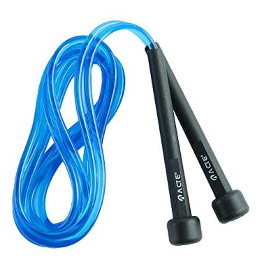 Imagem de Corda De Pular Azul Para Exercícios Aeróbicos Produzido Em Pvc, Acte Sports T96
