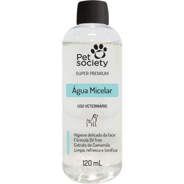 Imagem de Higienizante Pet Society Água Micelar para Cães e Gatos - 120 mL