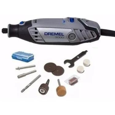 Imagem de Micro Retífica 3000 C/ 10 Acessórios 90w 220v Dremel F0133000PC