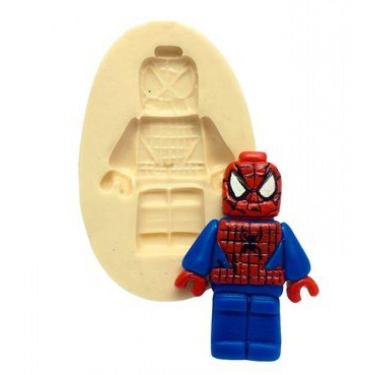 Imagem de Molde De Silicone Lego, Homem Aranha