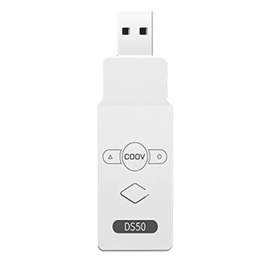 Imagem de KESOTO Adaptadores de controlador sem fio, conversor de adaptadores sem fio, suporte para switch para Switch Lite Compact portátil sem atraso, DS50 Branco