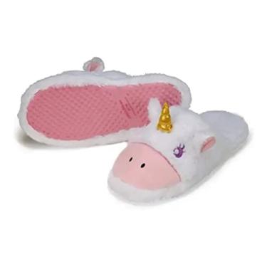 Imagem de Pantufa Chinelo de Unicórnio Importway Tamanho 34/35 IWPUBR3435