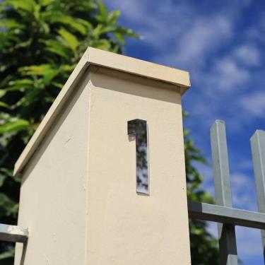 Imagem de Número Residencial Em Acrílico Prata Brilho Dupla Face