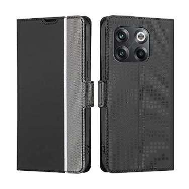 Imagem de YUNCHAO Caixa de telefone Para o OnePlus 10T Twill Texture Button Cheatra Case de telefone capa para celular