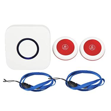 Imagem de Pager de Cuidador Sem Fio Com de Alerta de Chamada de Enfermeira para Paciente Idoso Em Casa Com DeficiêNcia (Regulamentos dos EUA)