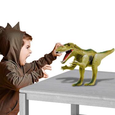 Imagem de Dinossauro Furious com Som - 60 cm - Verde - Adijomar