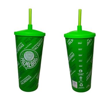 Imagem de Copo Com Canudo Do Palmeiras 500ml