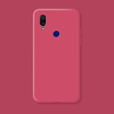 Imagem de Capa macia de silicone doce para Xiaomi Redmi Note 5 6 7 8 8T Pro 5A 6A 7A 8A S2 GO K20 Capa colorida sólida fosca, espinheiro, para Redmi 5 Plus