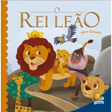 Imagem de Livro - Contos Clássicos Para Colorir: Rei Leão, O