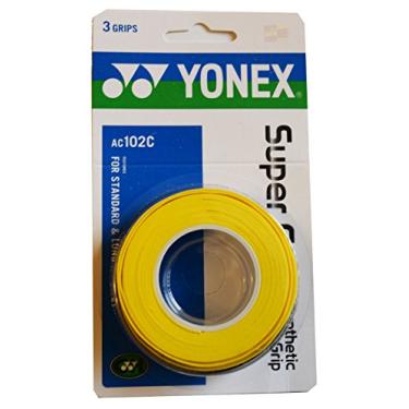 Imagem de Yonex Super Grap AC102C Badminton/Tênis Sintético Over Grip 3 Grips