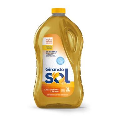 Imagem de Lava Roupas Líquido Glicerina Girando Sol 3L, Girando Sol