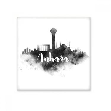 Imagem de Pedra adorna de tijolos vitrificados com tinta de ponto de vista Ankara Turkey