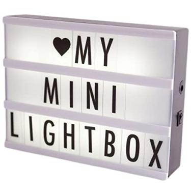 Imagem de luminaria painel letreiro Light box A5 96 letras/números