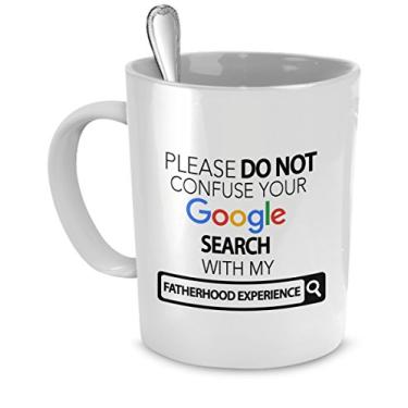 Imagem de Caneca de café Father - Canecas Divertidas Engraçada - Do Not Confuse Search With Experience - For Best Dad - Presentes de pai