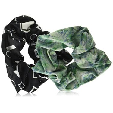 Imagem de Wet Brush Prendedores de cabelo em espiral para mulheres e meninas – 2 unidades, azul-petróleo e preto – Adequado para todos os tipos de cabelo – Acessórios de cabelo sem dor, perfeitos