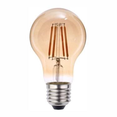 Imagem de Lâmpada Led Filamento Blumenau 4W Bivolt A60 E27 2200K Luz Amarela