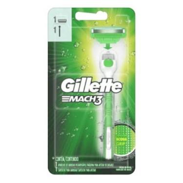 Imagem de Gillette Mach3 Aparelho De Barbear Sensitive C/1