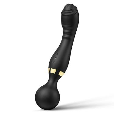 Imagem de Vibrador Feminino Estimulador do Clitóris e Ponto G Dildos Masturbação Brinquedo do Sexual 10 Velocidades Sexuais (Preto)
